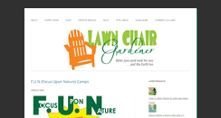 Desktop Screenshot of lawnchairgardener.com